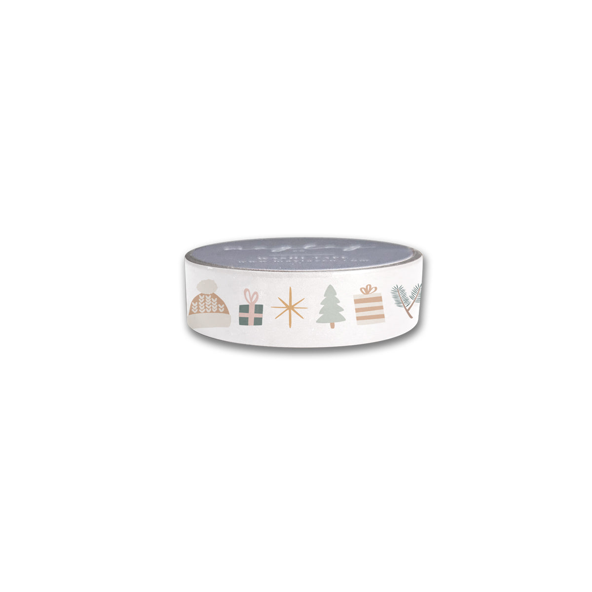 Cozy Winter Holiday Washi Tape — Decorative Paper Tape for Planners, Journals, Scrapbooking & Crafts