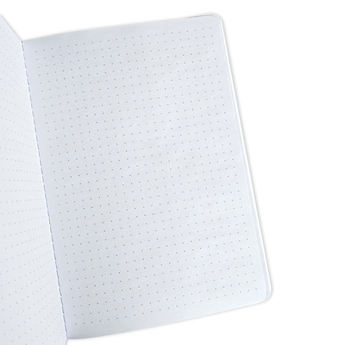 Cream "I Am Grateful" Jotter Notebook — Gold Foil with Dotted Grid Pages B6 Size